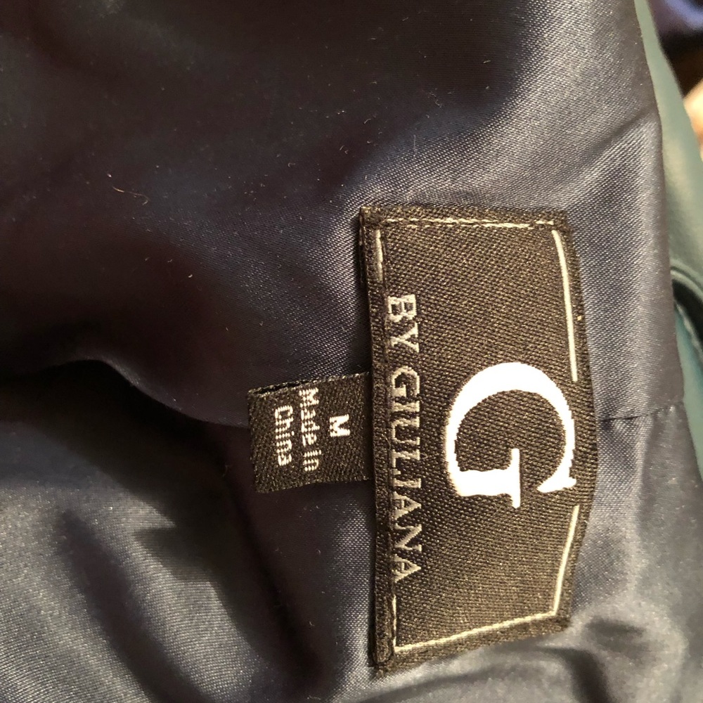 SOLD! REDUCED! NWT Giuliana teal jacket - Picture 7 of 8